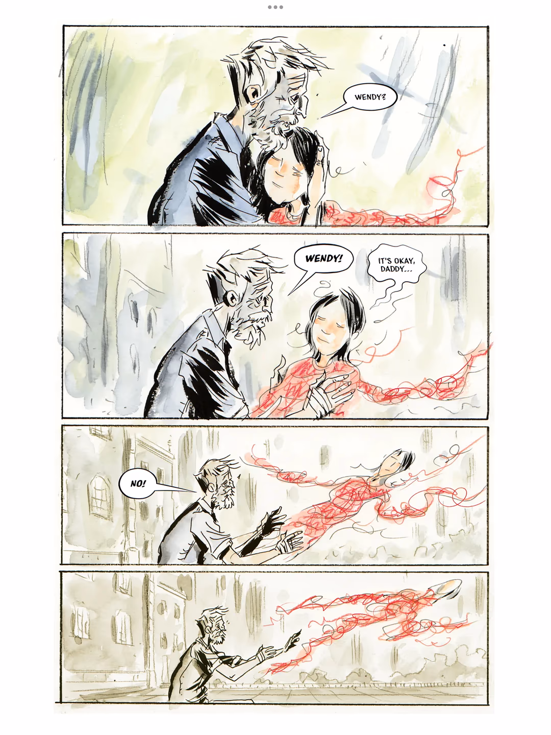 Mazebook: protagonist reaches his daughter at the heart of the maze